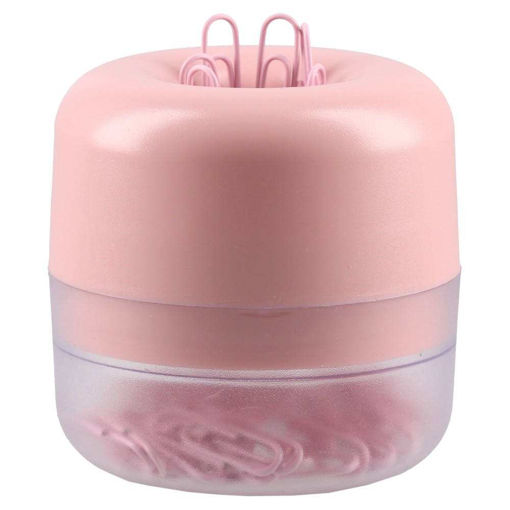 Picture of PAPER CLIP DISPENSER BLOOM PASTEL PINK